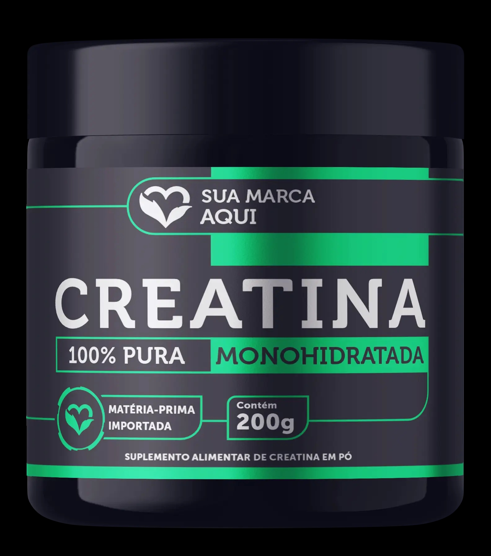 Pote de Creatina Premium